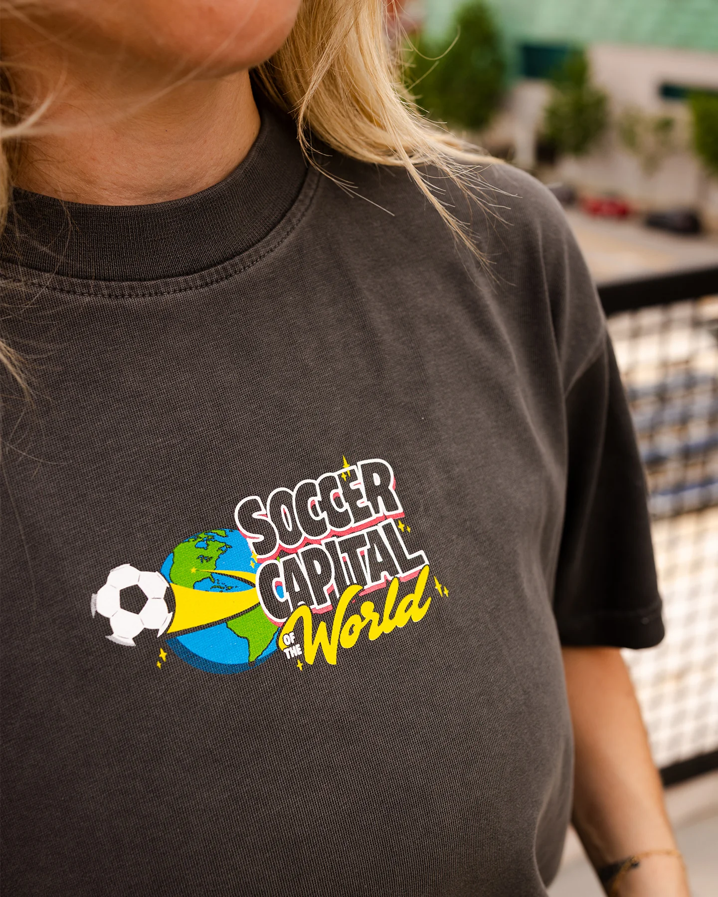 Soccer Capital of the World Pigment Black Street Tee - Image 4