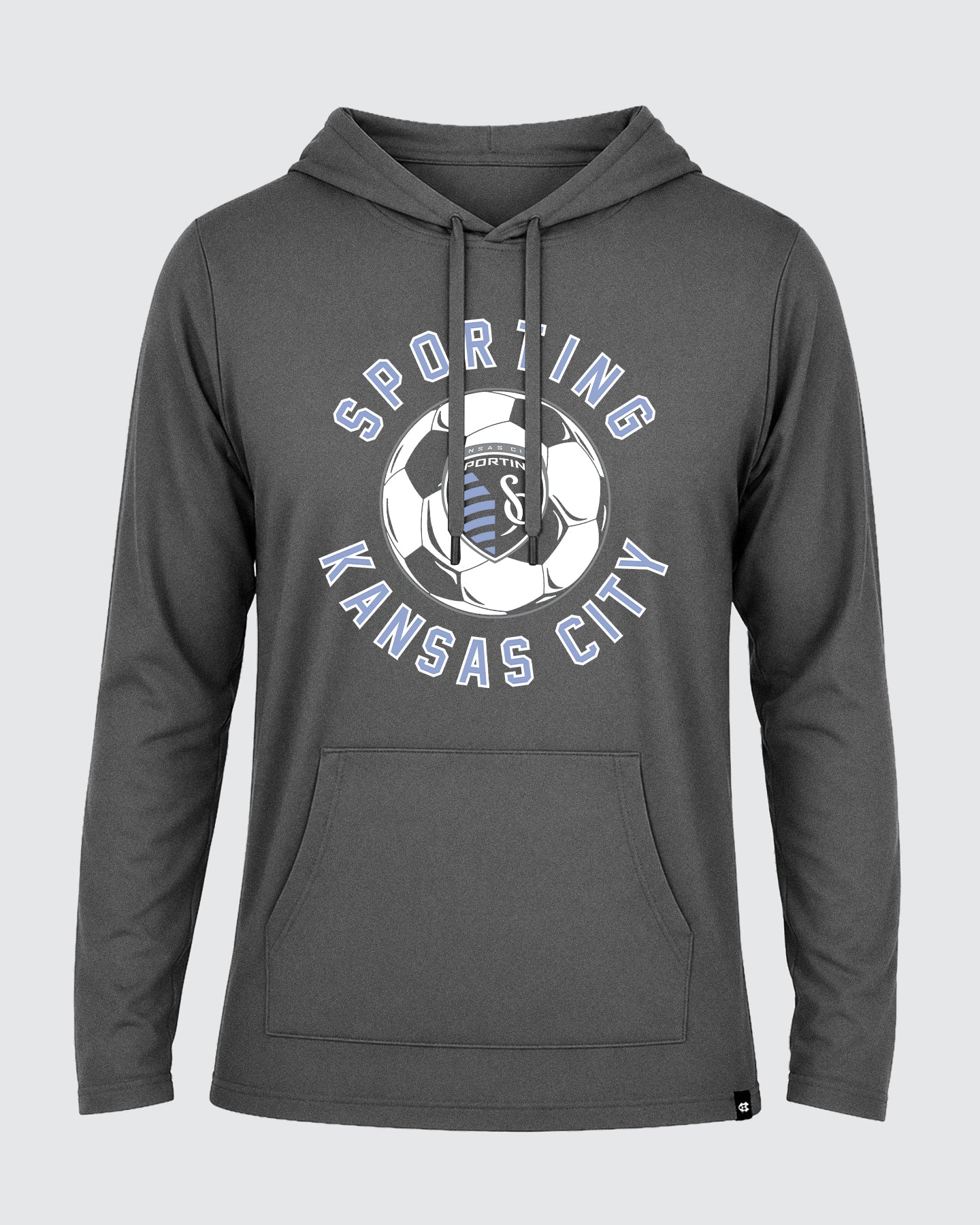 Sporting Kansas City Black Lightweight Hoodie