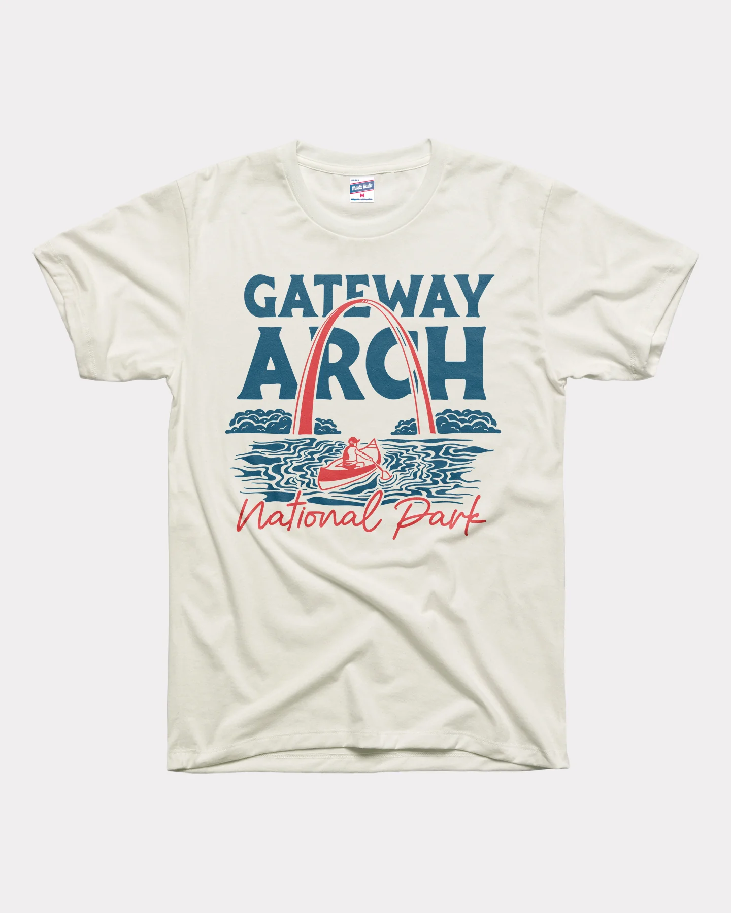 STL Gateway Arch National Park White T-Shirt
