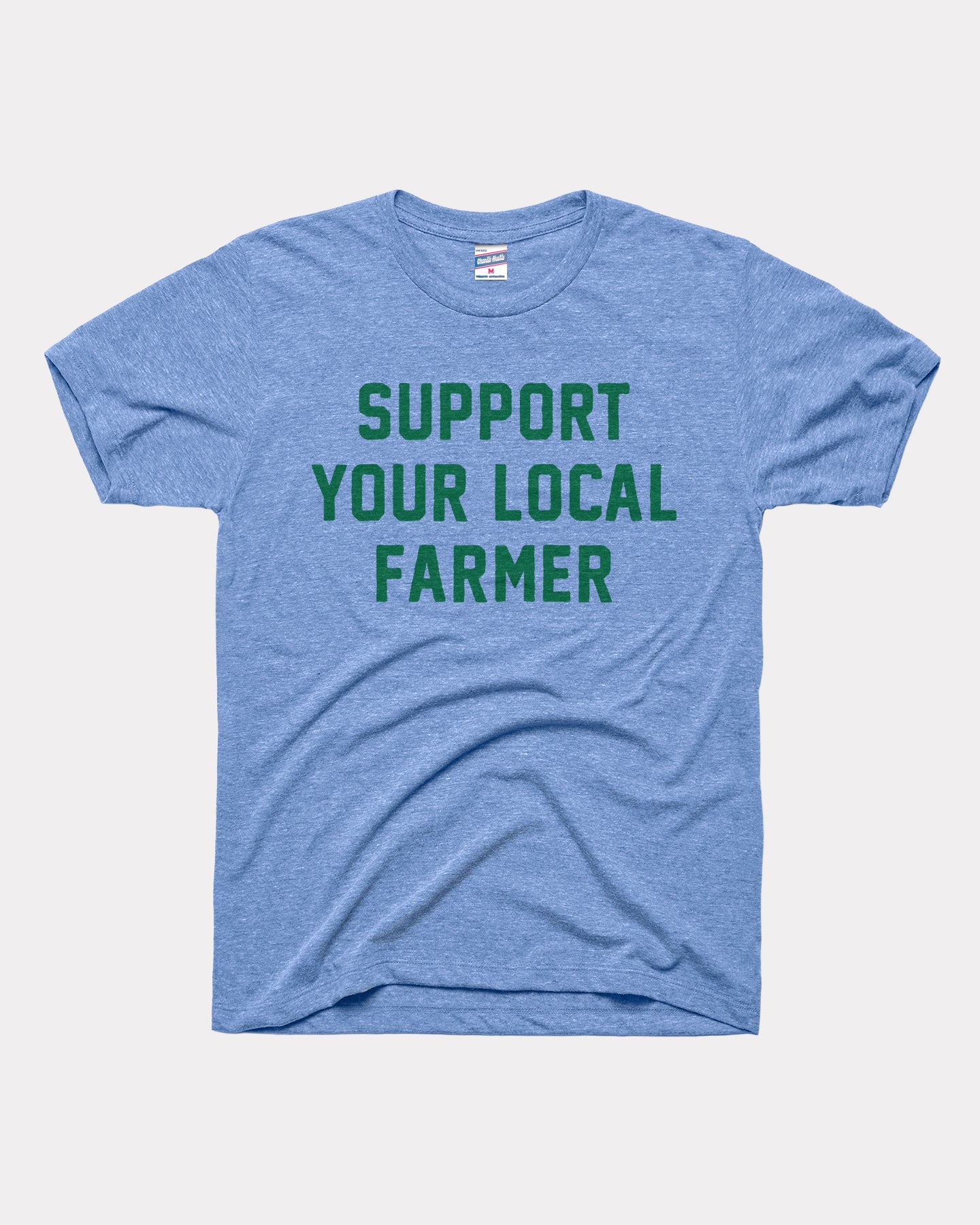 Support Your Local Farmer Vintage Blue T-Shirt