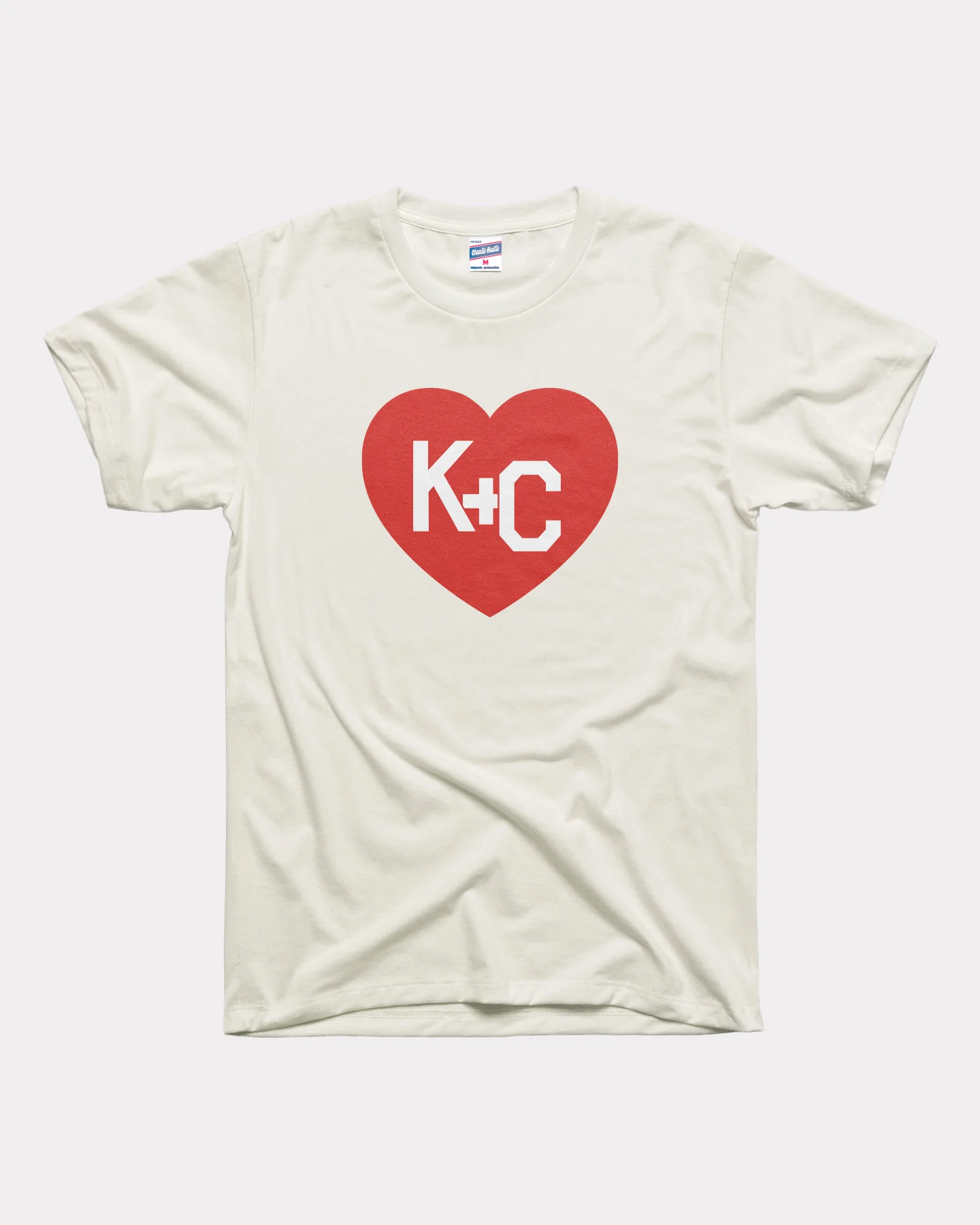 Switzerland KC Heart Vintage White Unisex T-Shirt