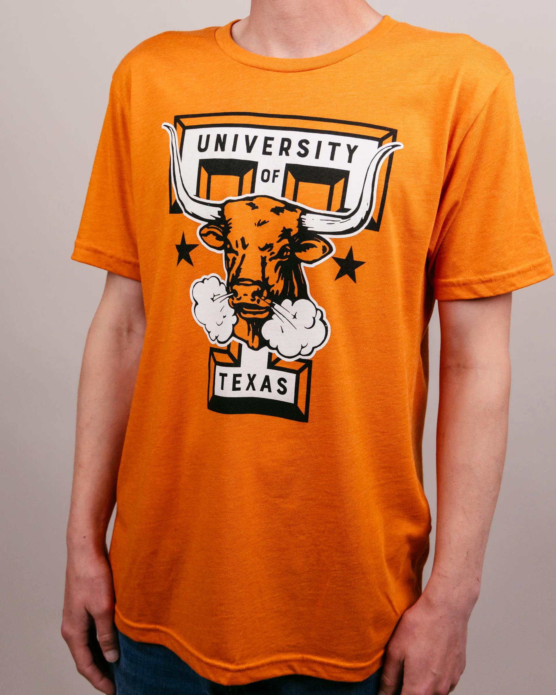 Texas Monogram T Longhorns Burnt Orange T-Shirt - Image 2