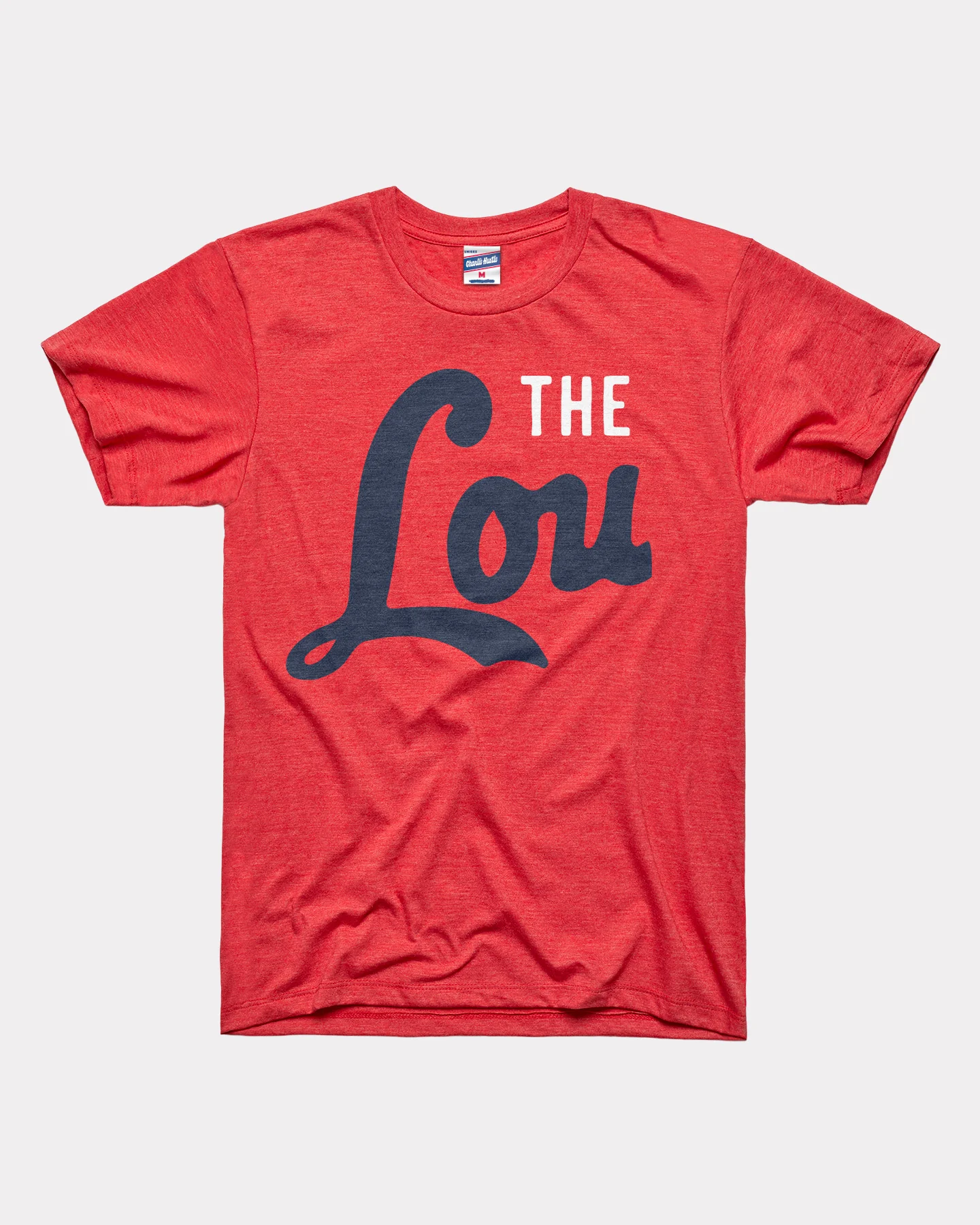 The Lou Script Red T-Shirt - Image 2