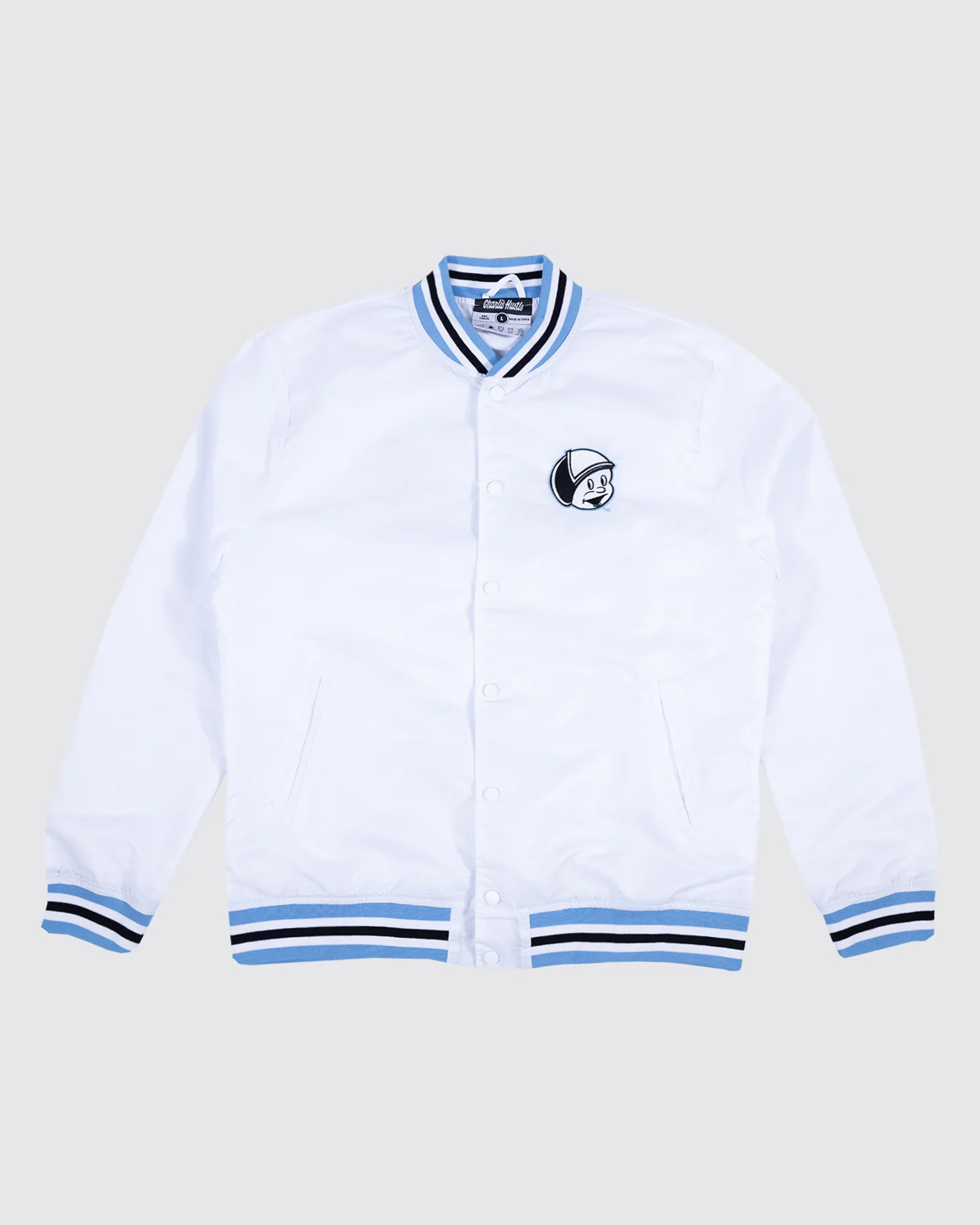UCF Citronaut College Vault White Letterman Jacket