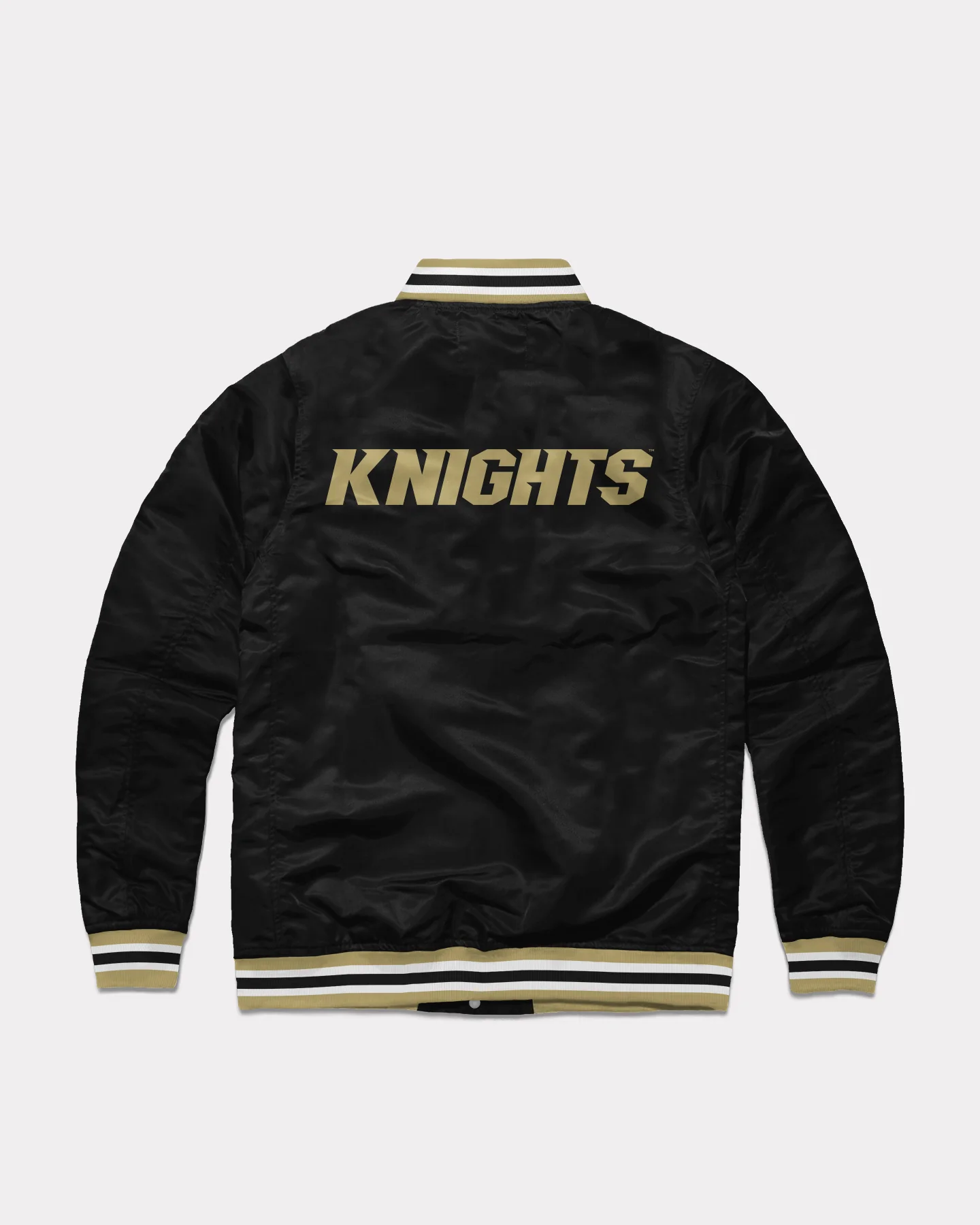 UCF Knights Black Letterman Jacket - Image 2