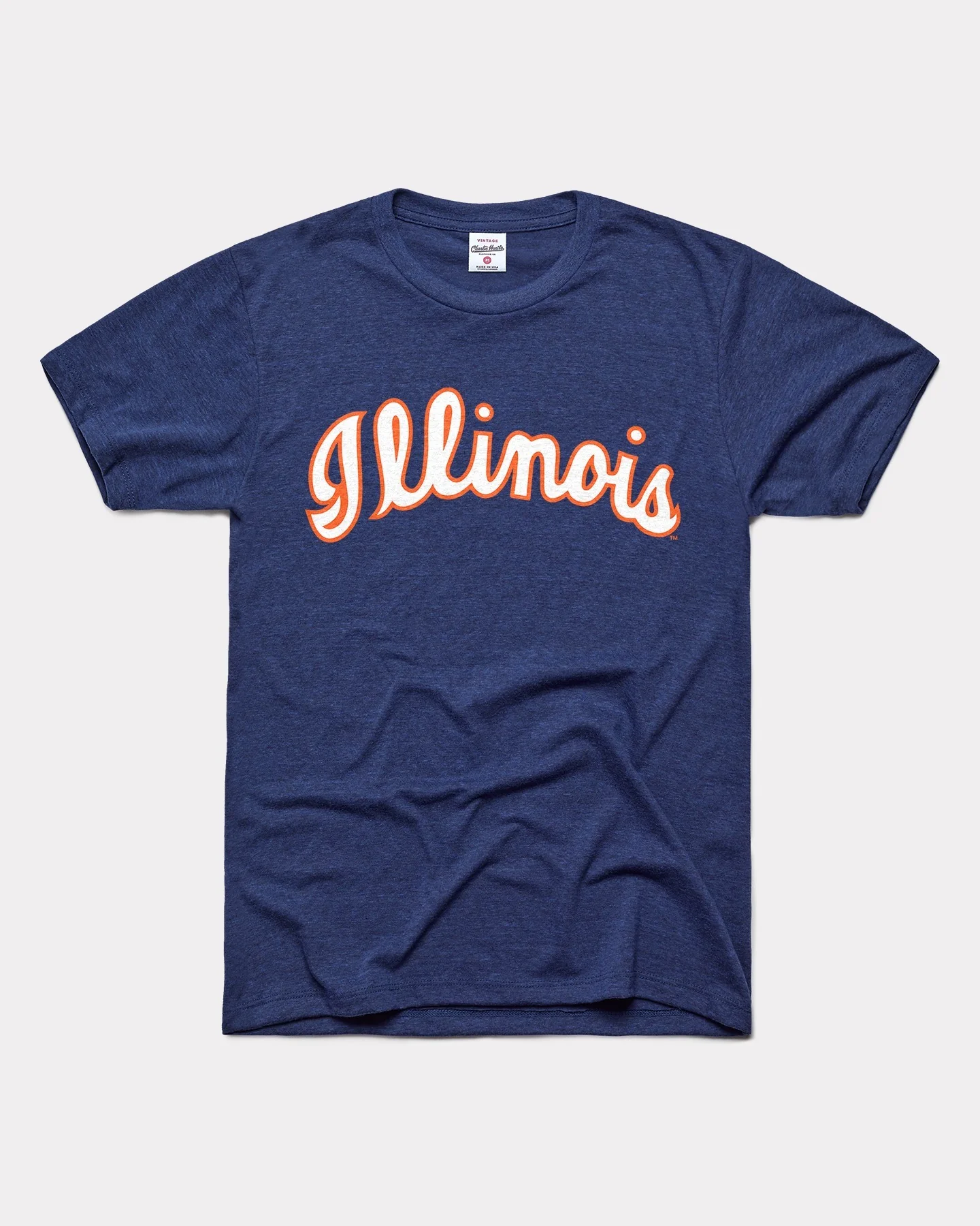 University Of Illinois Illini Arch Vintage Navy T-Shirt