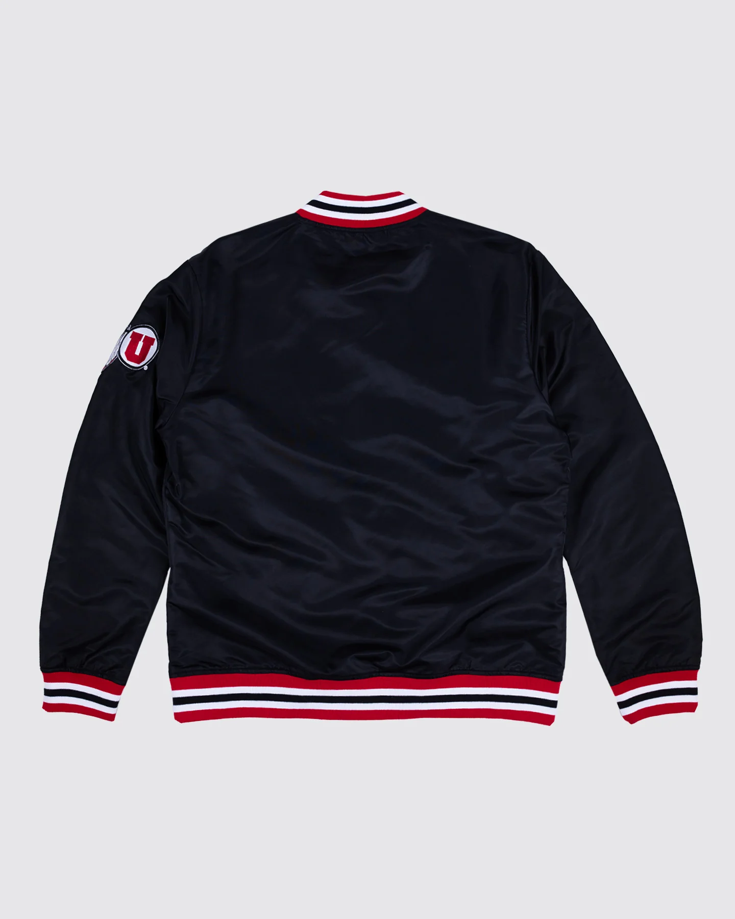 Utah Utes Black Varsity Jacket - Image 2