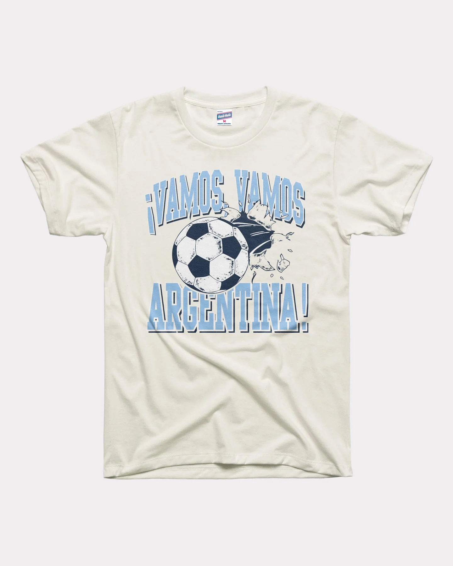 Vamos Vamos Argentina Vintage White Unisex T-Shirt