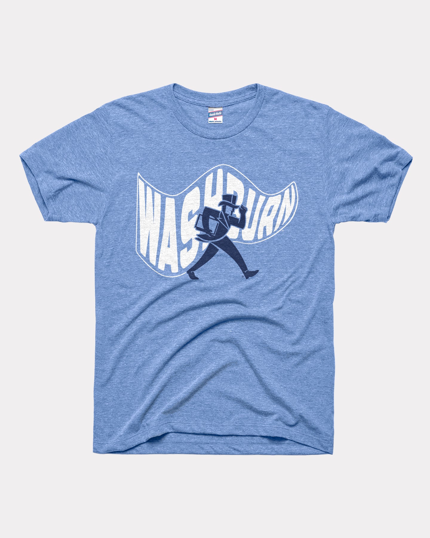 Washburn Waving Flag Vintage Blue T-Shirt