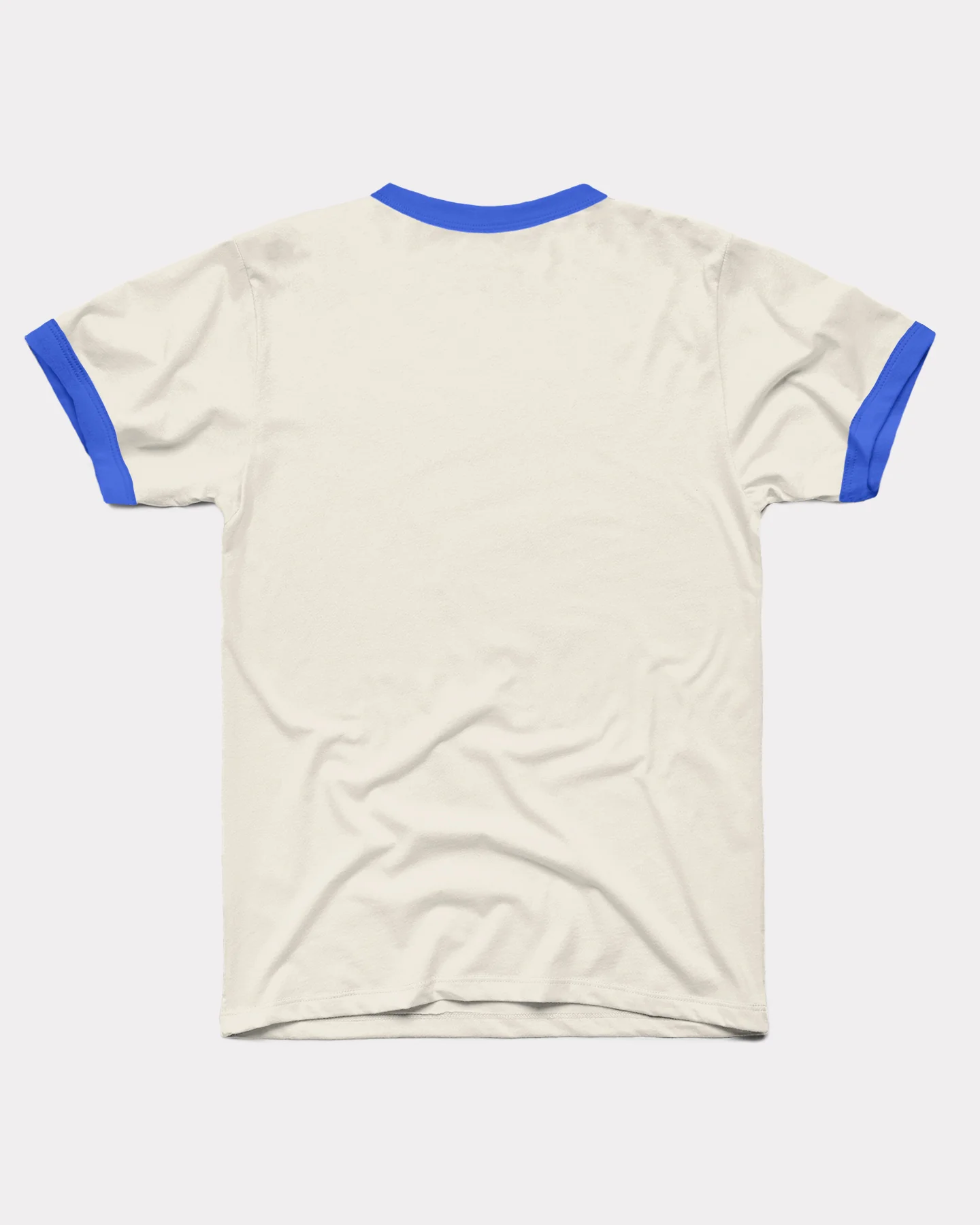 White & Royal Unisex Essential Ringer - Image 2