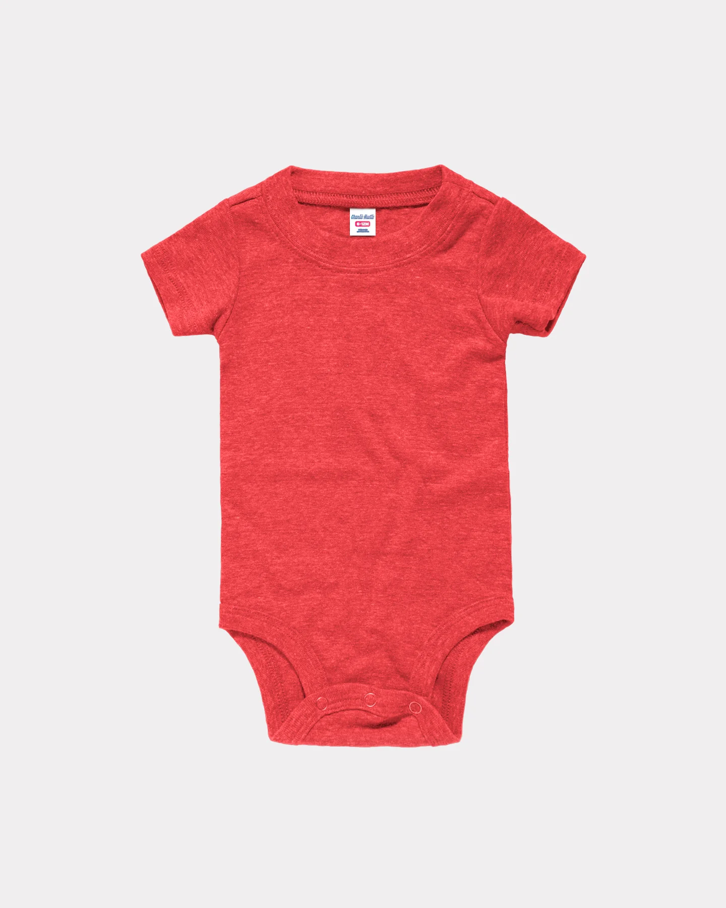Youth Essential Heather Red Onesie