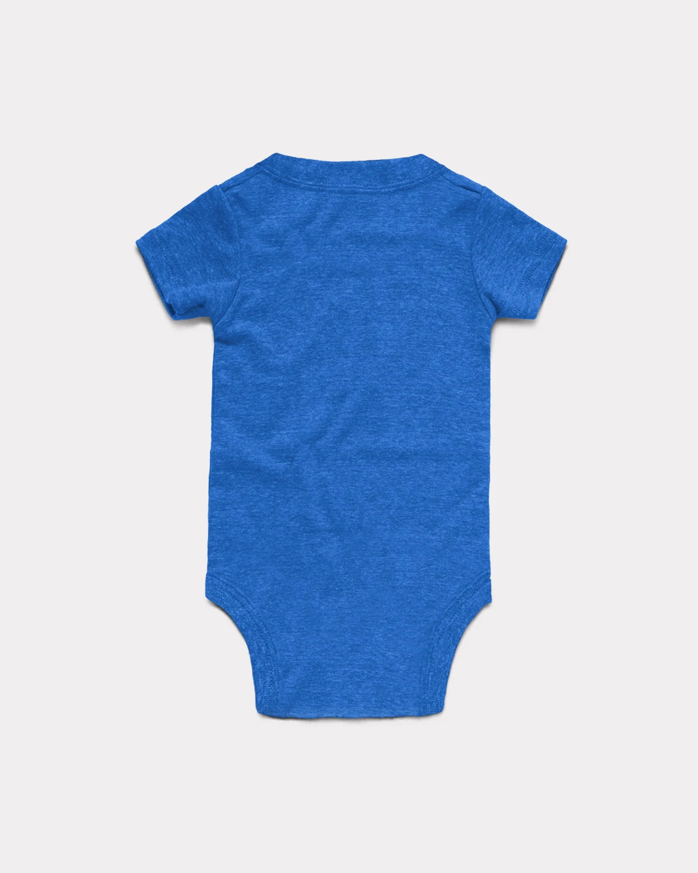 Baby Jay Vintage Kansas Jayhawks Blue Onesie - Image 3